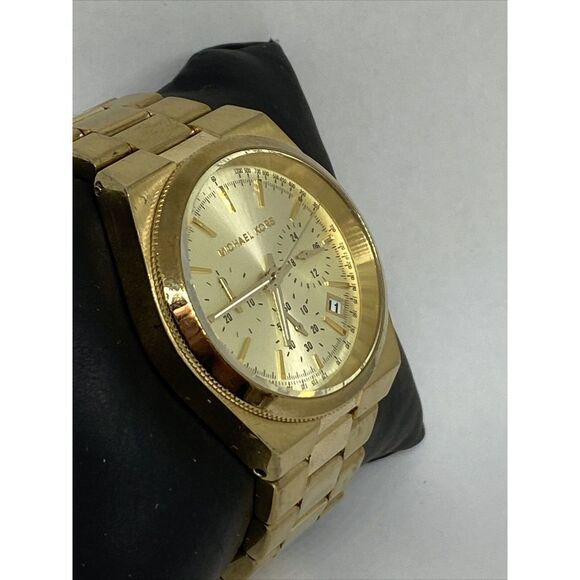 Michael Kors MK5926 Women's Gold Stainless Steel Analog Dial Quartz Watch OP757 - Picture 5 of 12